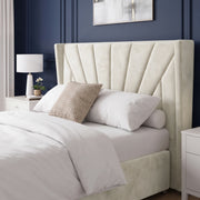 Velvet Ottoman Storage Bed - Sunrise Ottoman Bed Frame