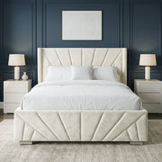 Velvet Ottoman Storage Bed - Sunrise Ottoman Bed Frame