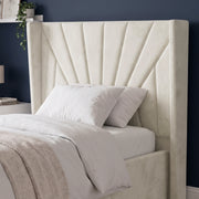 Velvet Ottoman Storage Bed - Sunrise Ottoman Bed Frame