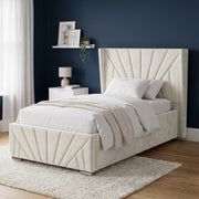 Velvet Ottoman Storage Bed - Sunrise Ottoman Bed Frame