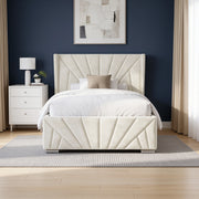 Velvet Ottoman Storage Bed - Sunrise Ottoman Bed Frame