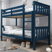 Solid Wood Detachable Double Bunk Bed