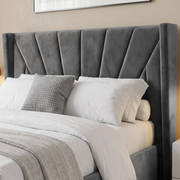 Velvet Ottoman Storage Bed - Sunrise Ottoman Bed Frame