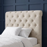 Chesterfield Ottoman Storage Bed Frame Side Lift