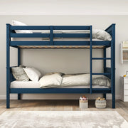 Solid Wood Detachable Double Bunk Bed