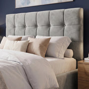 Square Ottoman Storage Bed - Velvet Ottoman Bed Frame