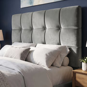 Square Ottoman Storage Bed - Velvet Ottoman Bed Frame