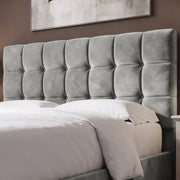 Square Ottoman Storage Bed - Velvet Ottoman Bed Frame